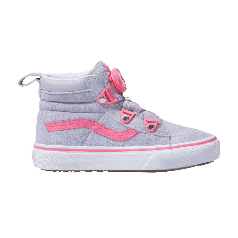 Vans Sk8-Hi MTE BOA Kids Grey Dawn Pink