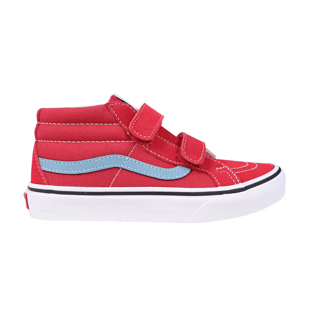 Vans Sk8-Mid Reissue V Kids Rococco Red Blue