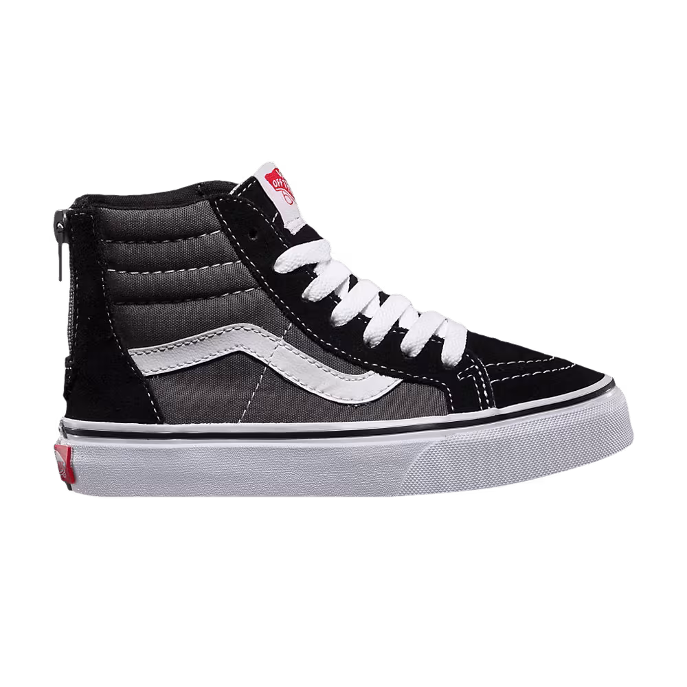 Vans Sk8-Hi Zip Kids Black Charcoal