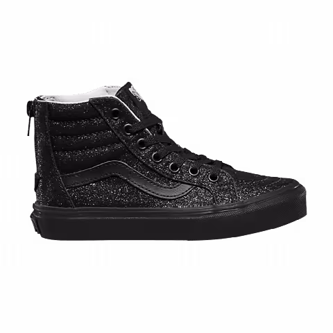 Vans Sk8-Hi Zip Kids 'Shimmer - Black'