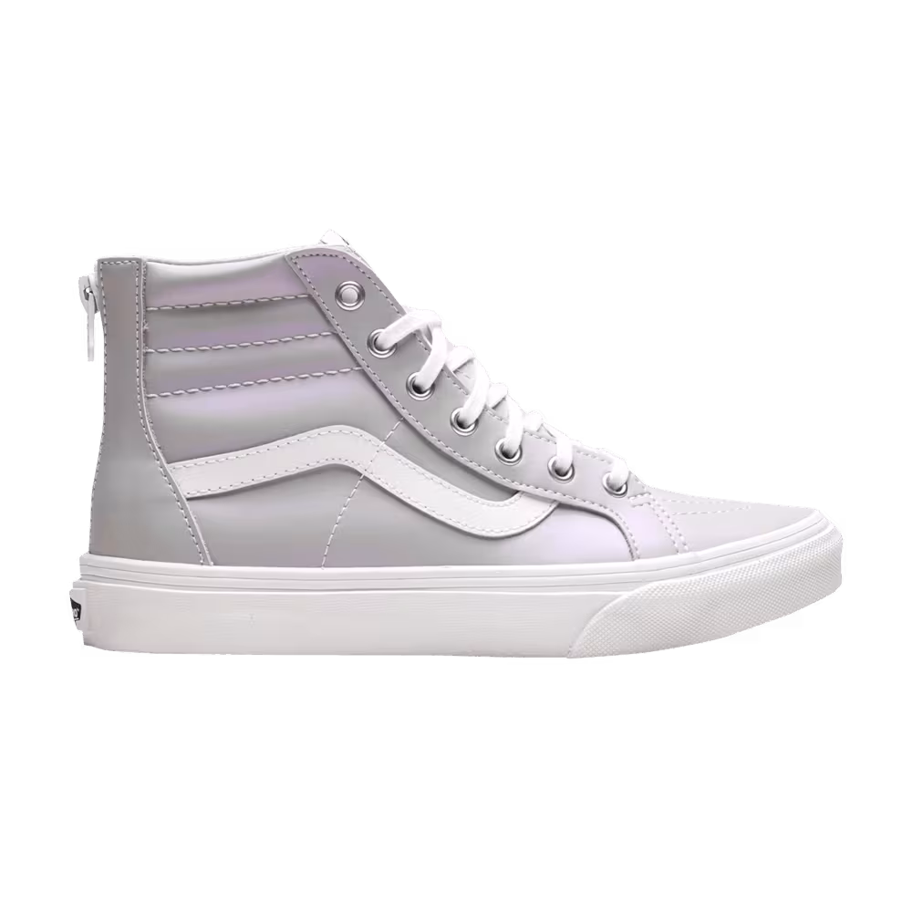 Vans Sk8-Hi Zip Kids Muted Metallic - Grey