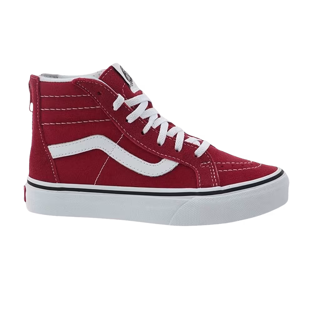 Vans Sk8-Hi Zip Kids Persian Red