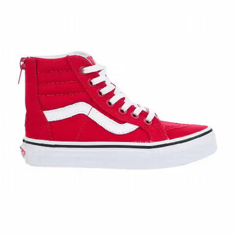 Vans Sk8-Hi Zip Kids 'Varsity - Racing Red'