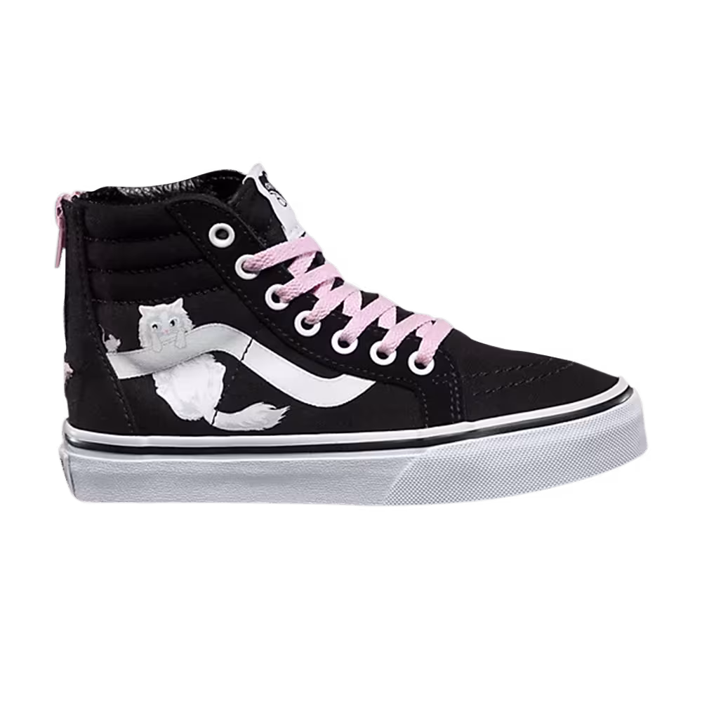 Vans Sk8-Hi Zip Kids Hidden Kittens