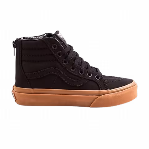 Vans Sk8-Hi Zip Kids 'Black Light Gum'