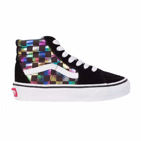 Vans Sk8-Hi Kids 'Checkerboard - Iridescent'
