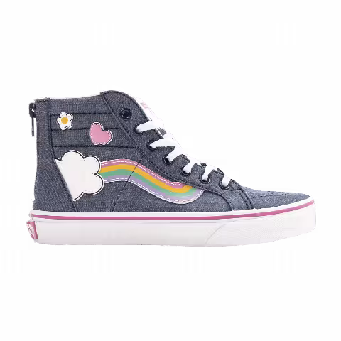 Vans Sk8-Hi Zip Kids 'Rainbow'