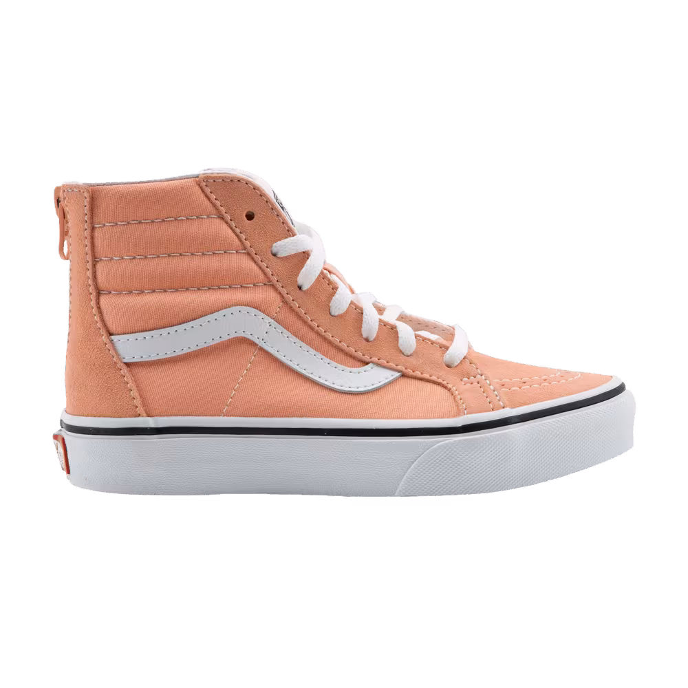 Vans Sk8-Hi Zip Kids Salmon