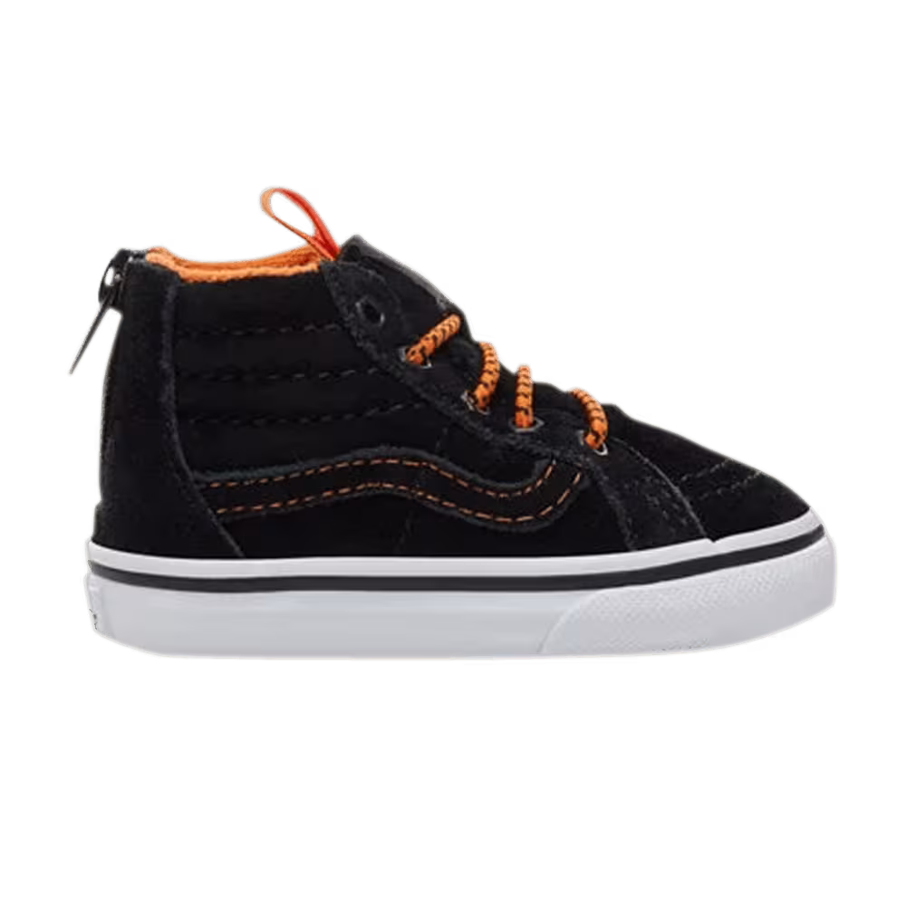 Vans Sk8-Hi Zip MTE Toddler Orange Black