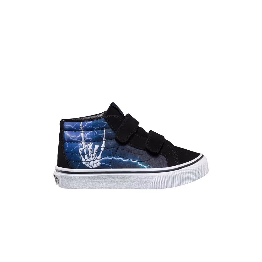 Vans Sk8-Mid Reissue V Toddler Rocker Bones Lightning