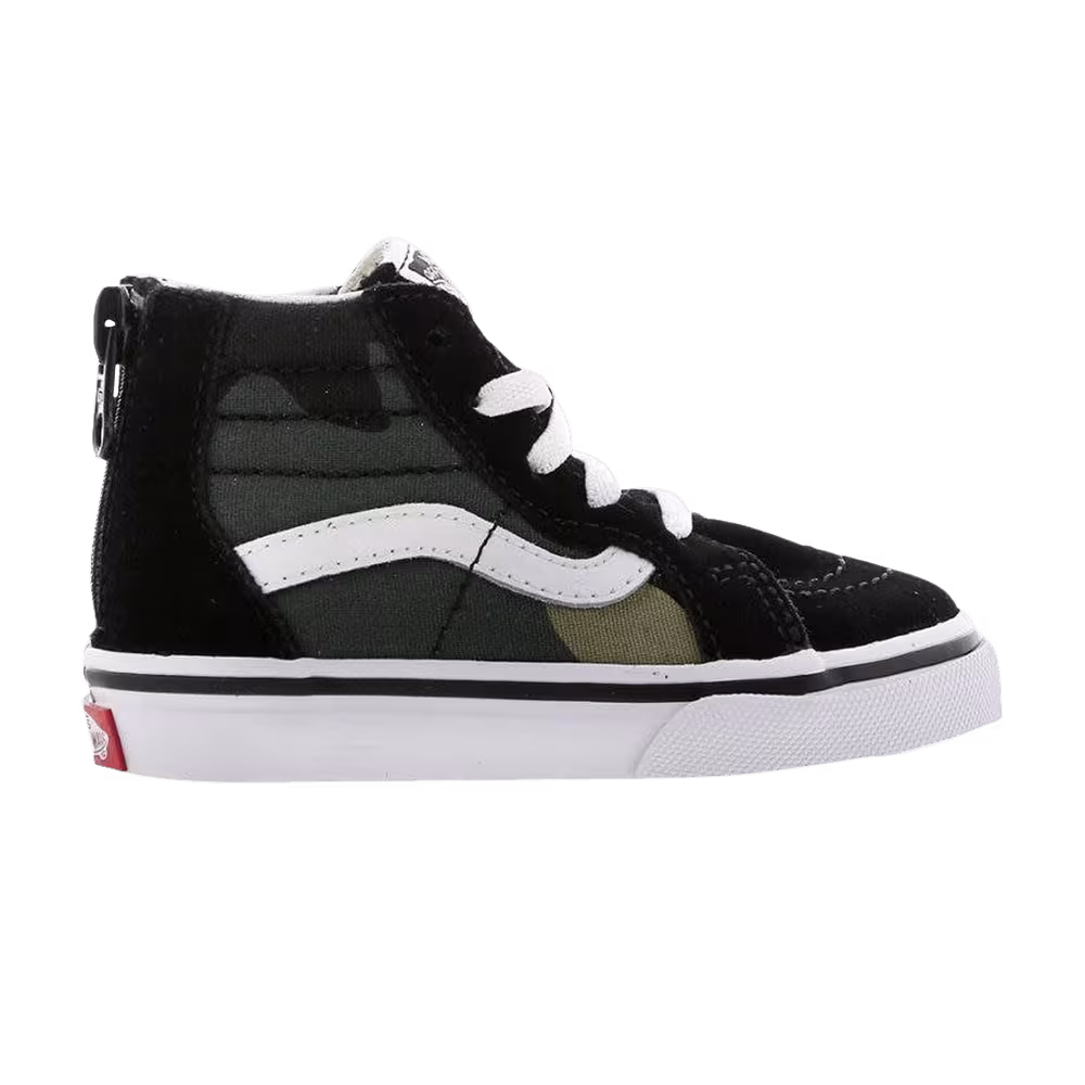 Vans Sk8-Hi Zip Toddler Woodland Camo
