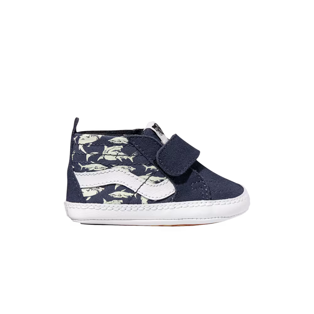 Vans Sk8-Hi Crib Glow Sharks