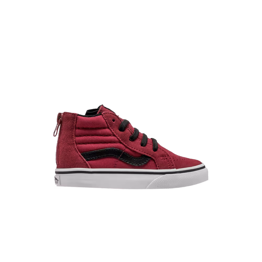 Vans Sk8-Hi Zip Toddler Tibetan Red