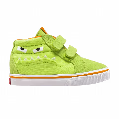 Vans Sk8-Mid Reissue V Toddler 'Monster Face - Green'