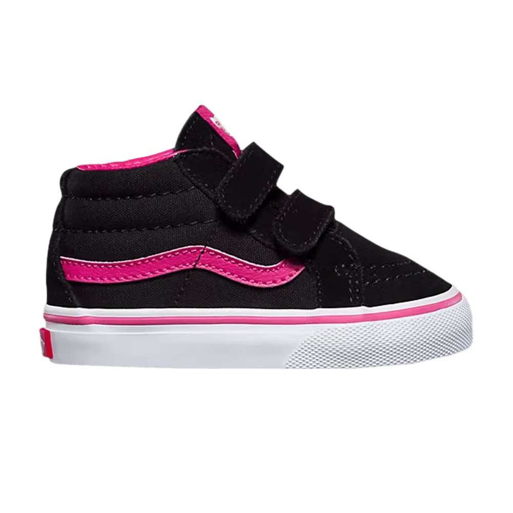 Vans Sk8-Mid Reissue V Toddler Pop - Magenta Black
