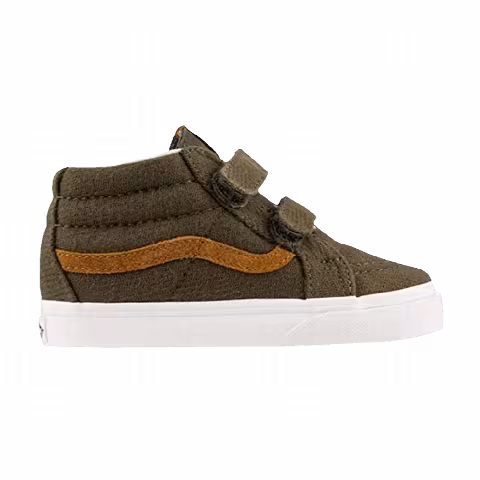 Vans Sk8-Mid Reissue V Toddler 'Flannel - Dusty Olive'