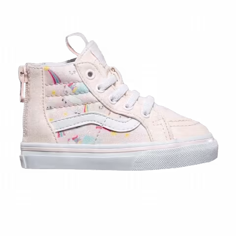 Vans Sk8-Hi Zip Toddler 'Glitter Pegasus'