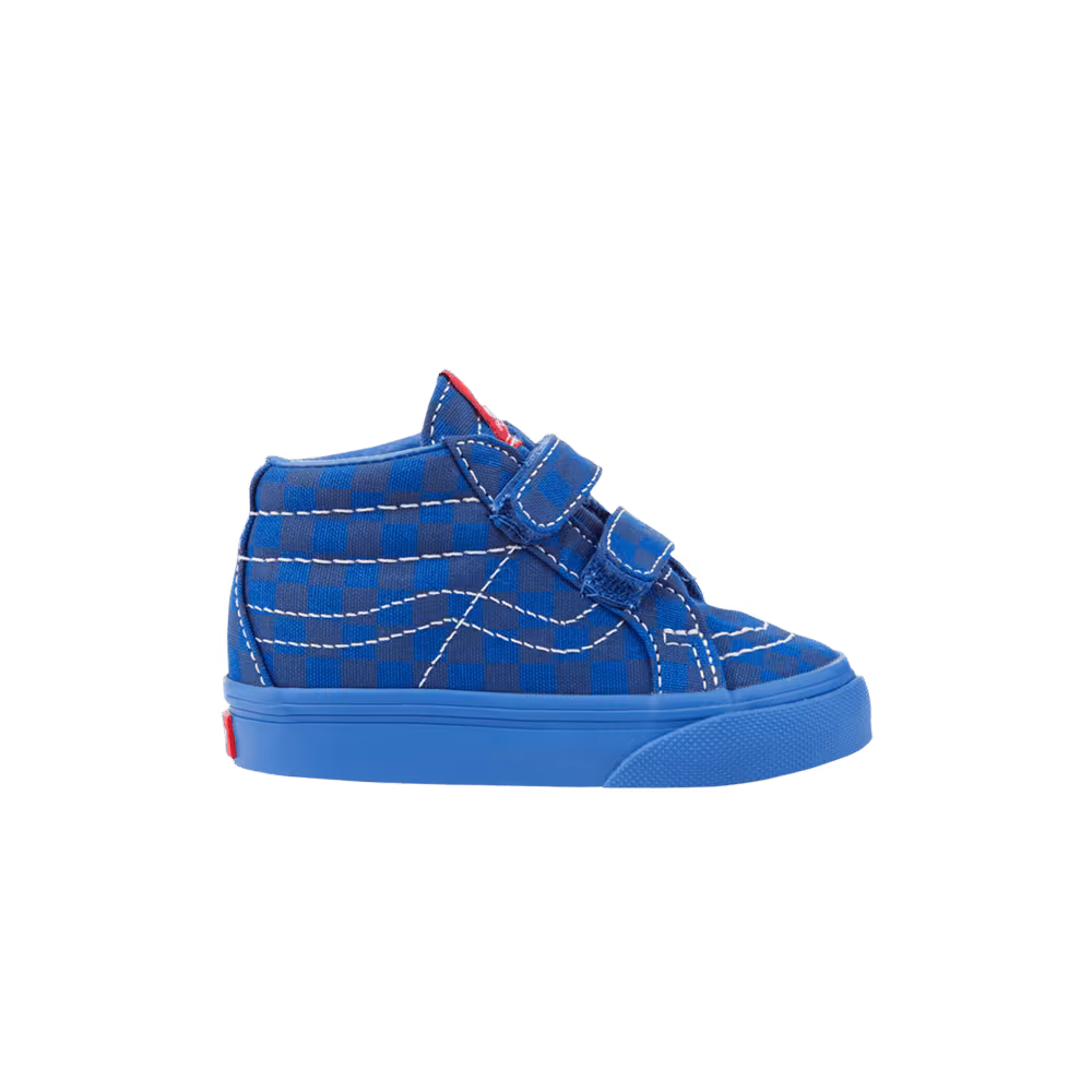 Vans Sk8-Mid Reissue V Toddler Mono Checkerboard - Blue