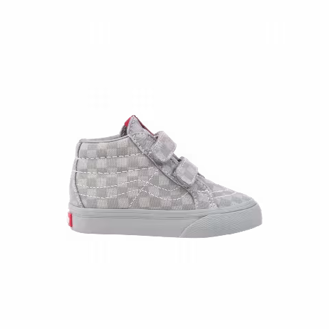 Vans Sk8-Mid Reissue V Toddler 'Mono Checkerboard - Grey'