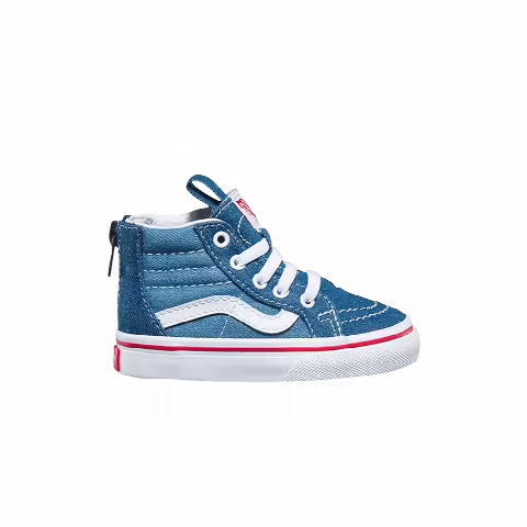 Vans Sk8-Hi Zip Toddler '2-Tone Denim'