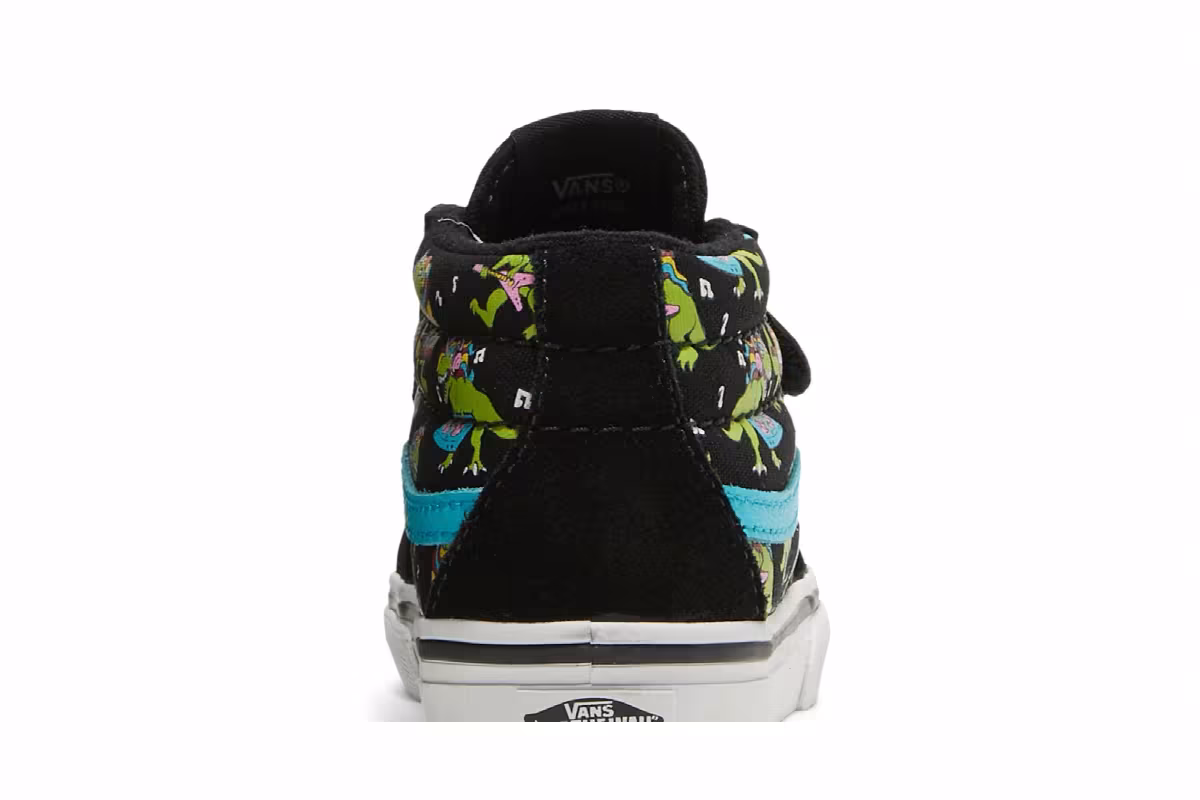 Vans Sk8-Mid Reissue V Toddler Glow Uni Rex, view 8