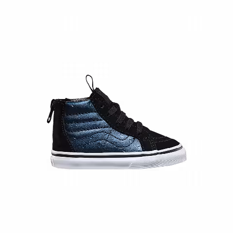 Vans Sk8-Hi Zip Toddler 'Metallic Hearts'