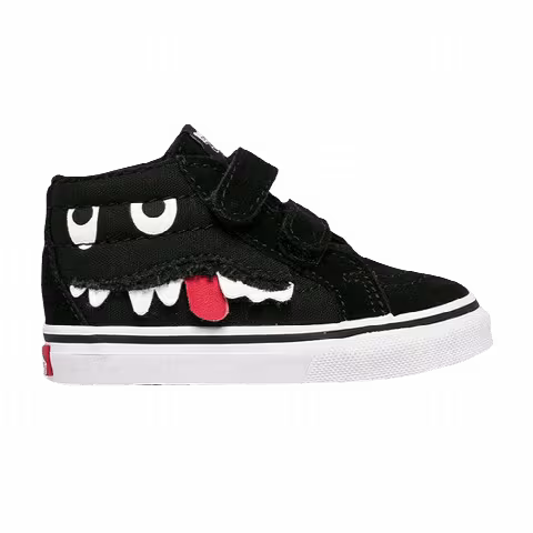 Vans Sk8-Mid Reissue V Toddler 'Monster Face - Black'