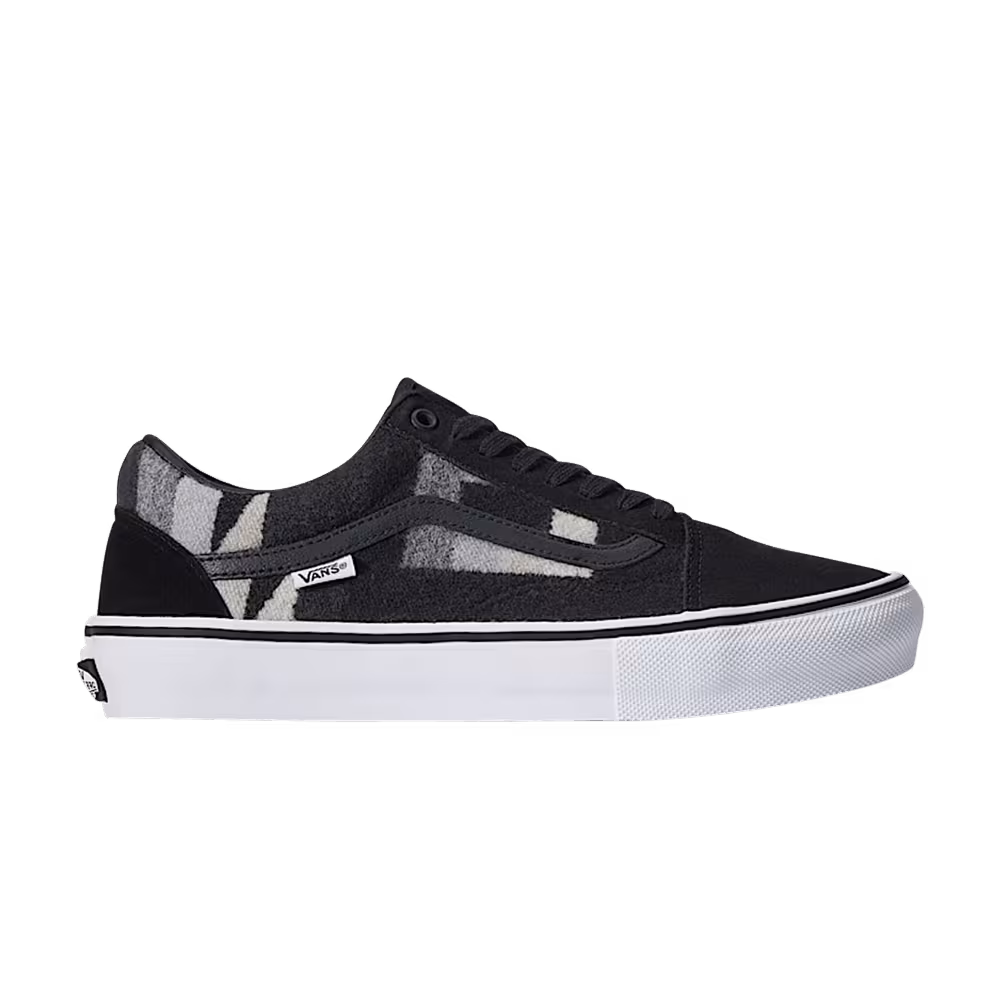 Van Doren Approved x All Nations Skate x Vans Old Skool Black Red White