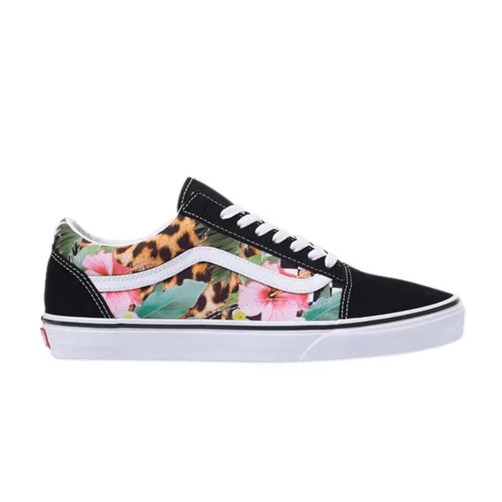 Vans Old Skool Tropical Animal Checkerboard