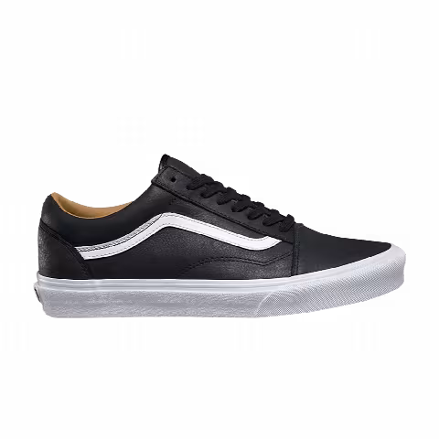 Vans Old Skool Premium Leather 'Black True White'