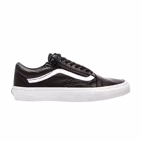 Vans Old Skool Zip Premium Leather 'Black'