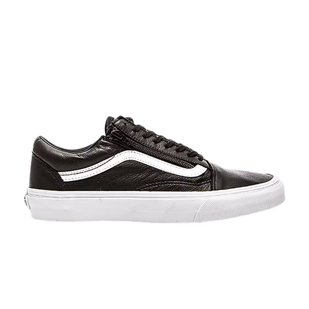 Vans Old Skool Zip Premium Leather Black