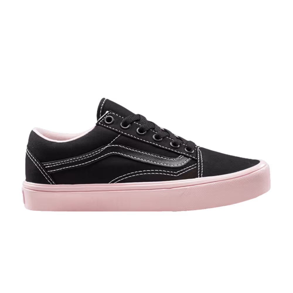 Vans Old Skool Lite Brushed Twill Pop - Black Chalk Pink