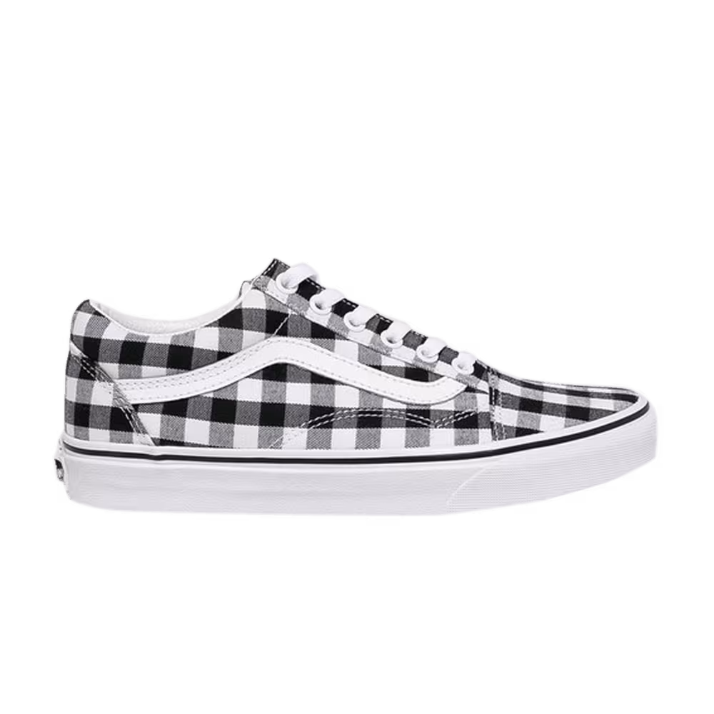 Vans Old Skool Gingham - Black White