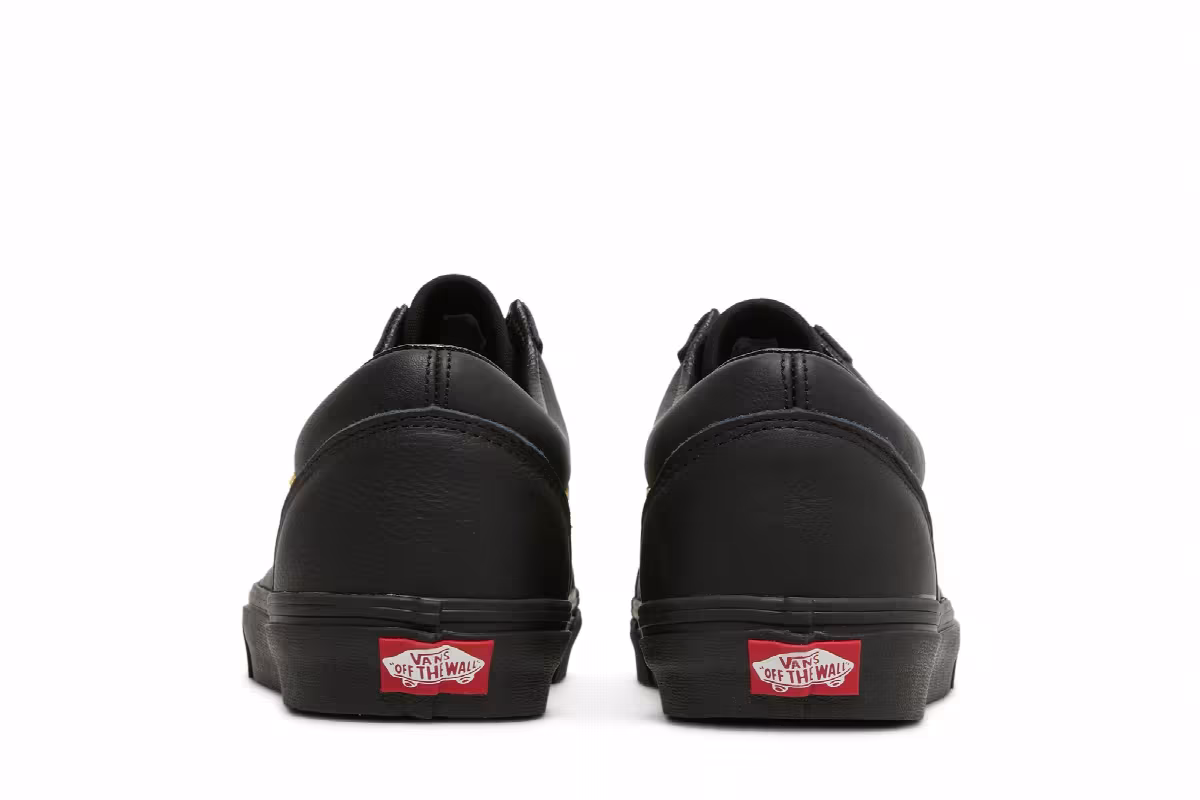Vans Old Skool Leather Pop - Black Lemon Chrome, view 7