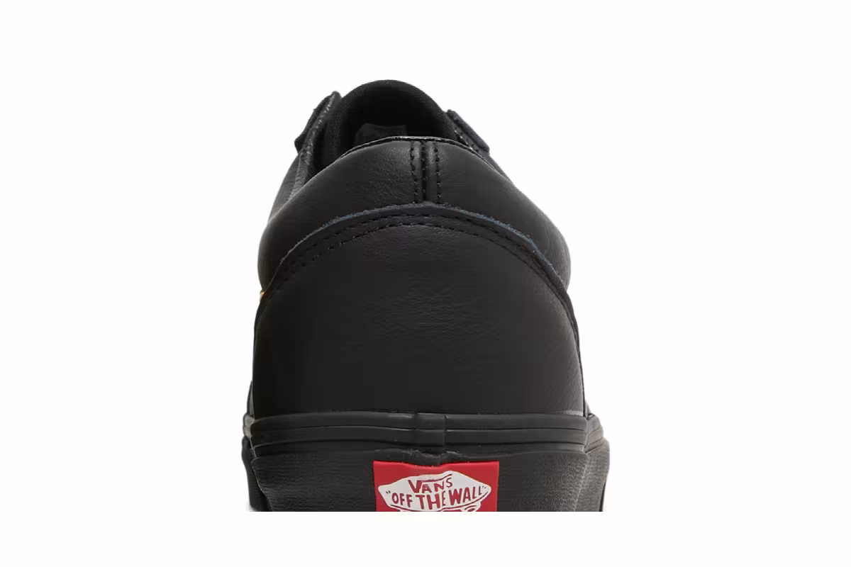 Vans Old Skool Leather Pop - Black Lemon Chrome, view 8