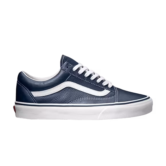 Vans Old Skool Leather Dress Blue
