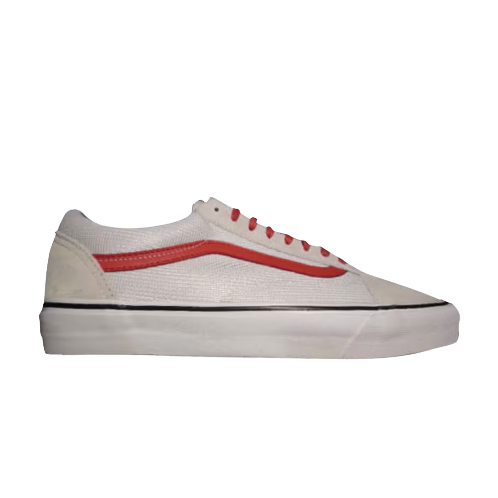 Supreme x Vans Old Skool White Mesh