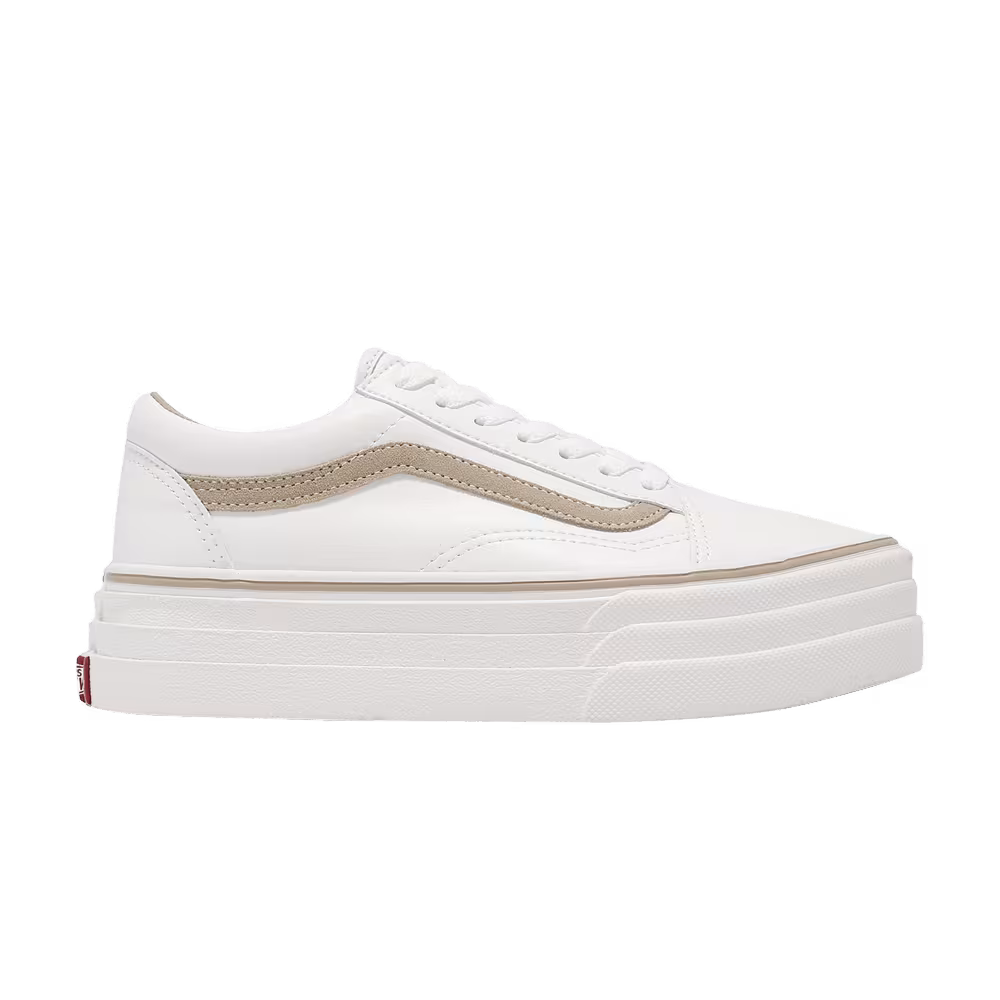 Vans V36CF Old Skool 3Sole White Beige