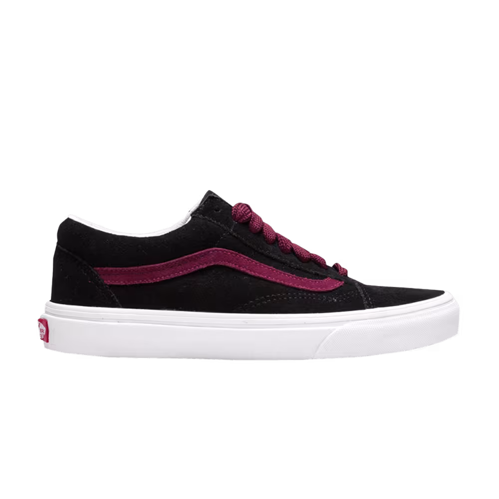 Vans Old Skool Oversized Lace - Black Port Royale