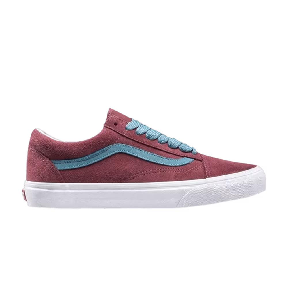 Vans Old Skool Oversized Lace - Cabernet Adriatic Blue