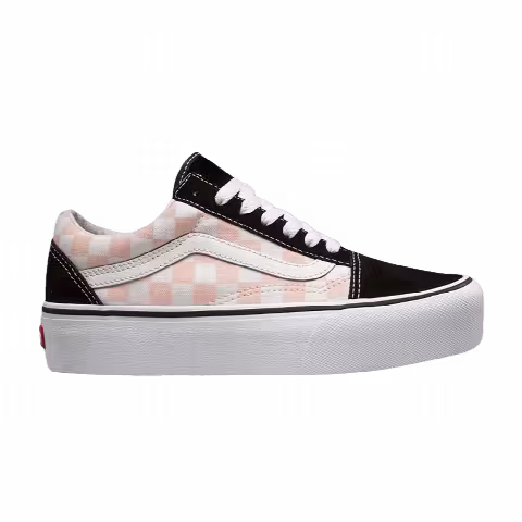 Vans Old Skool Platform 'Checkerboard - Black Pink Dogwood'