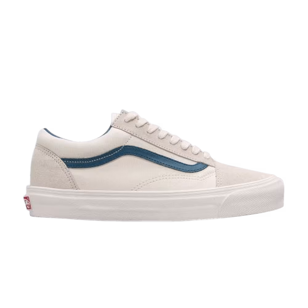 Vans OG Old Skool LX Suede Canvas Marshmallow