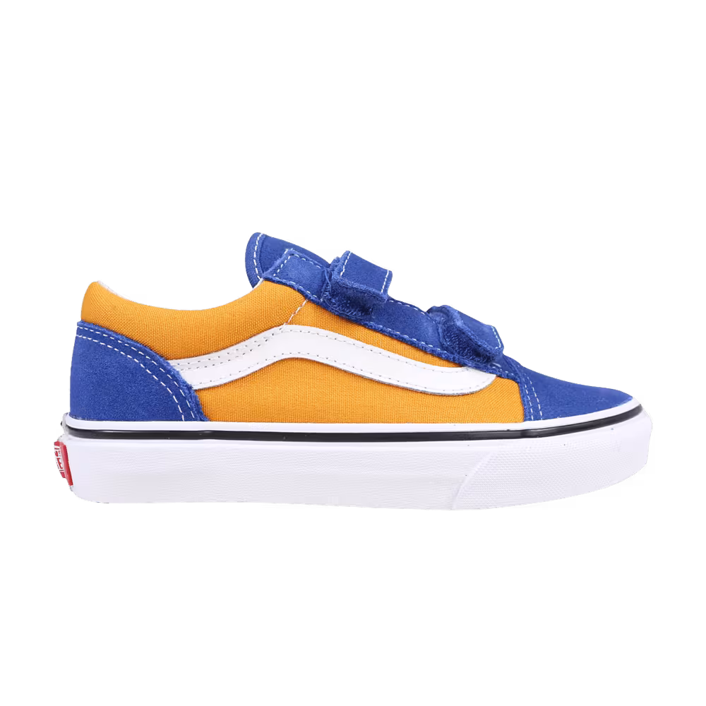 Vans Old Skool V Kids Pop - Blue Gold