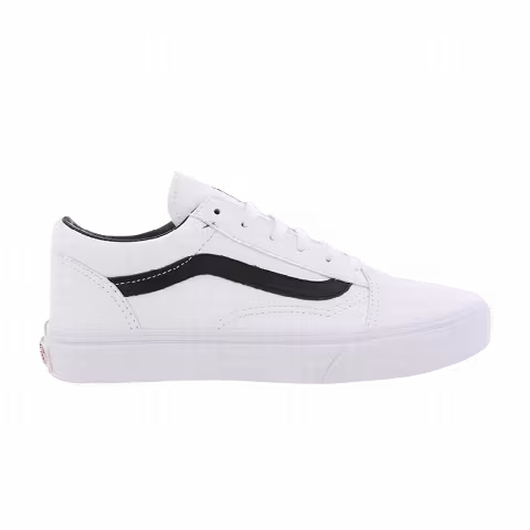 Vans Old Skool Big Kids 'Classic Tumble - White'