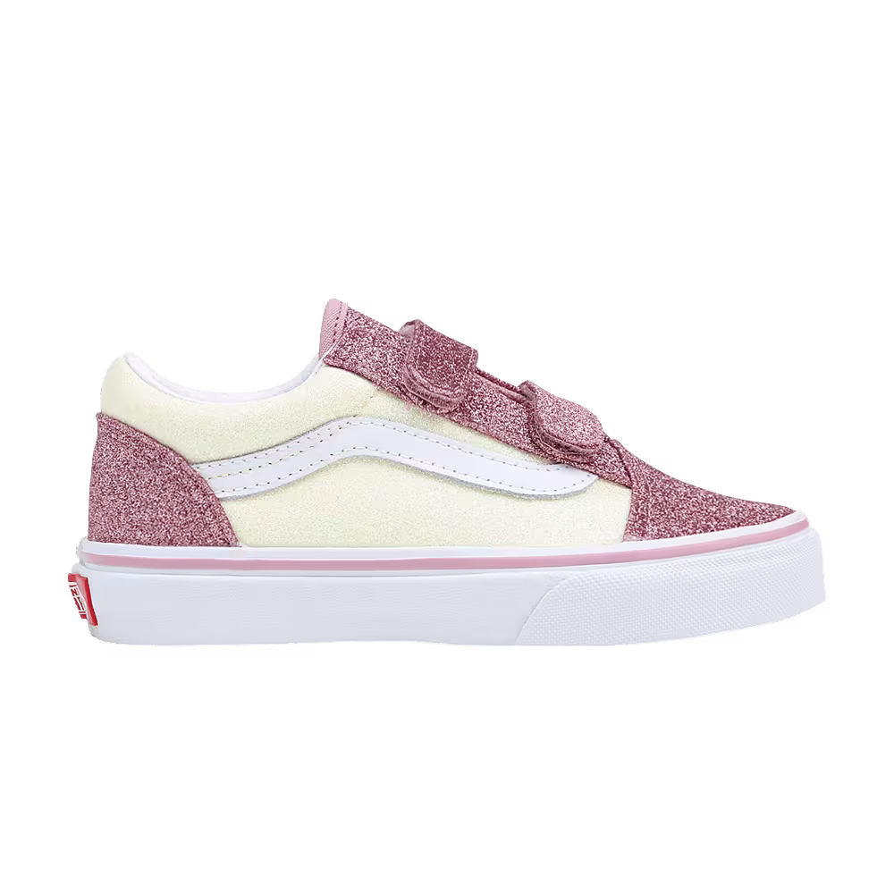 Vans Old Skool V Kids Glitter Two Tone