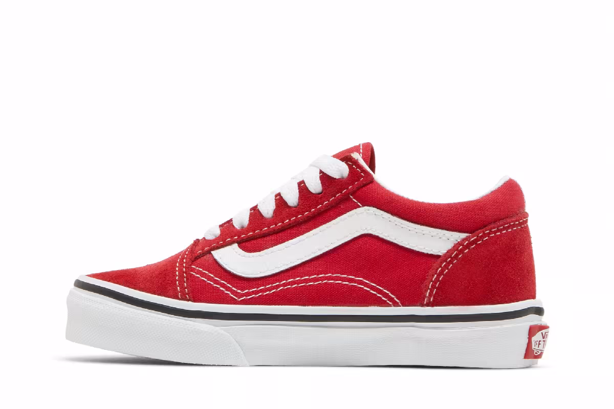 Vans Old Skool Kids Racing Red, view 4