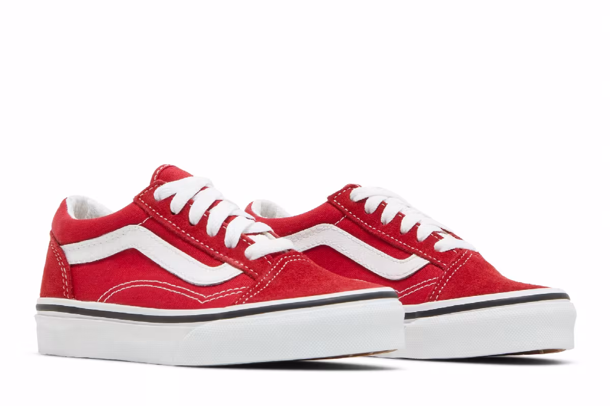 Vans Old Skool Kids Racing Red, view 9