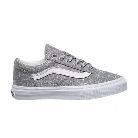 Vans Old Skool Kids 'Lurex Glitter - Silver'