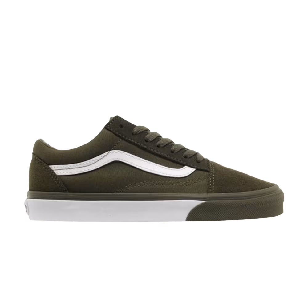 Vans Old Skool Kids Mono Bumper - Ivy Green